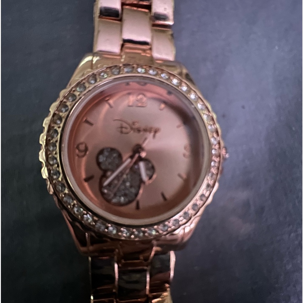 Minnie Mouse Rose Gold Watch